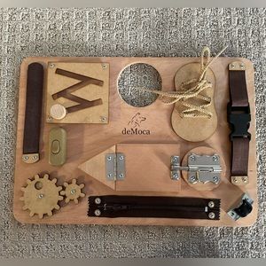 deMoca toddler busy board